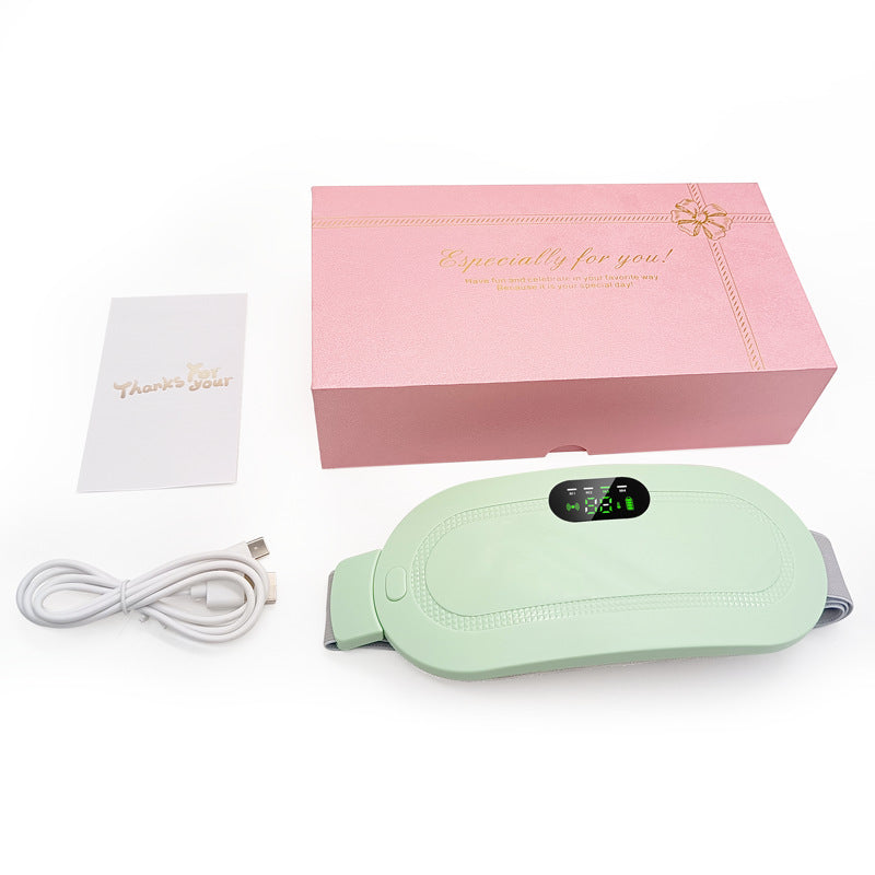 Portable Period Pain Relief Belt with Heat & Massage