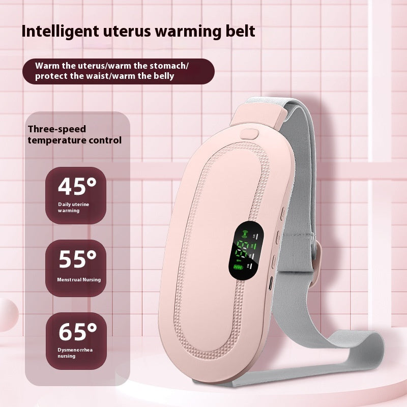 Portable Period Pain Relief Belt with Heat & Massage