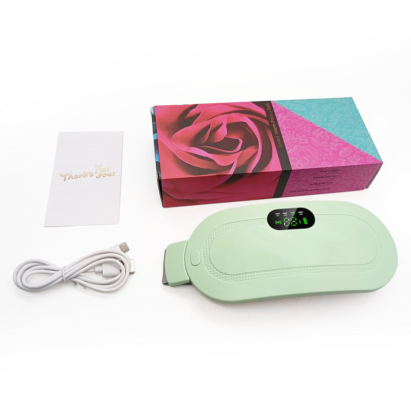 Portable Period Pain Relief Belt with Heat & Massage