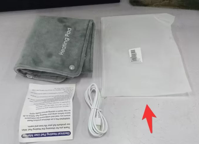 Rechargeable Graphene Quick Heating Pad