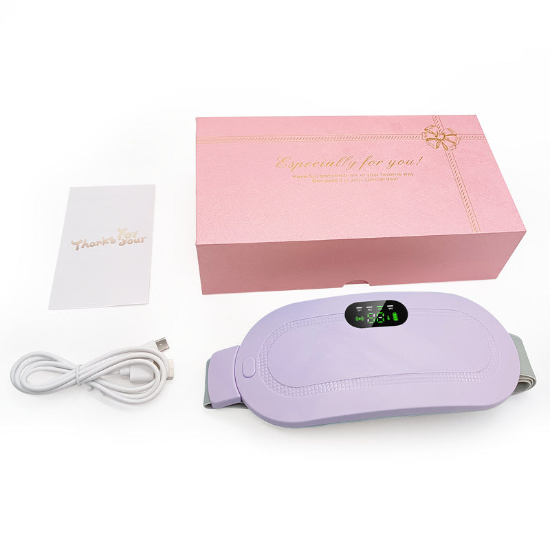 Portable Period Pain Relief Belt with Heat & Massage
