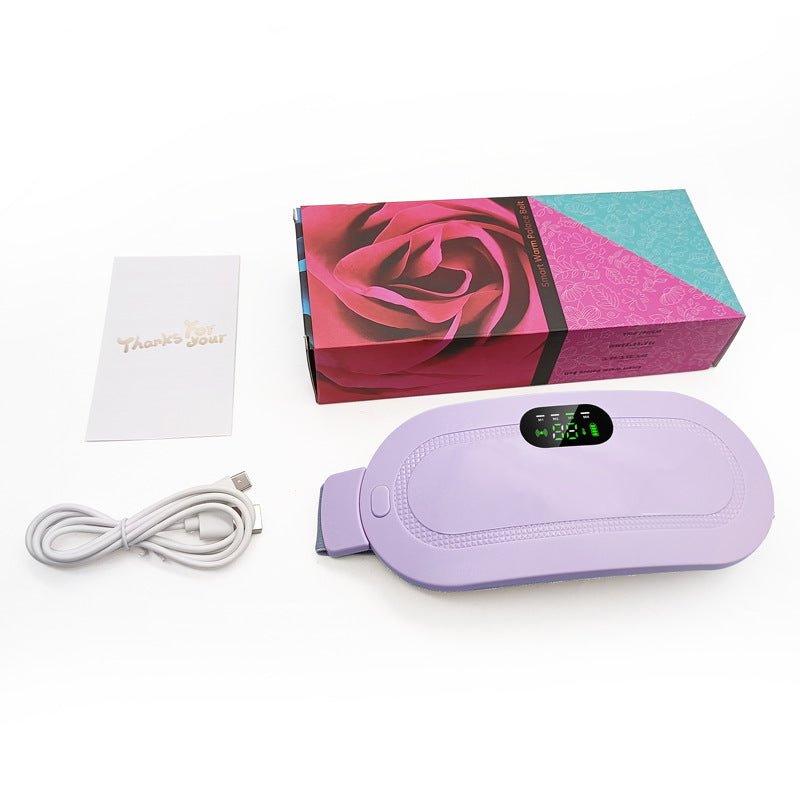 Portable Period Pain Relief Belt with Heat & Massage