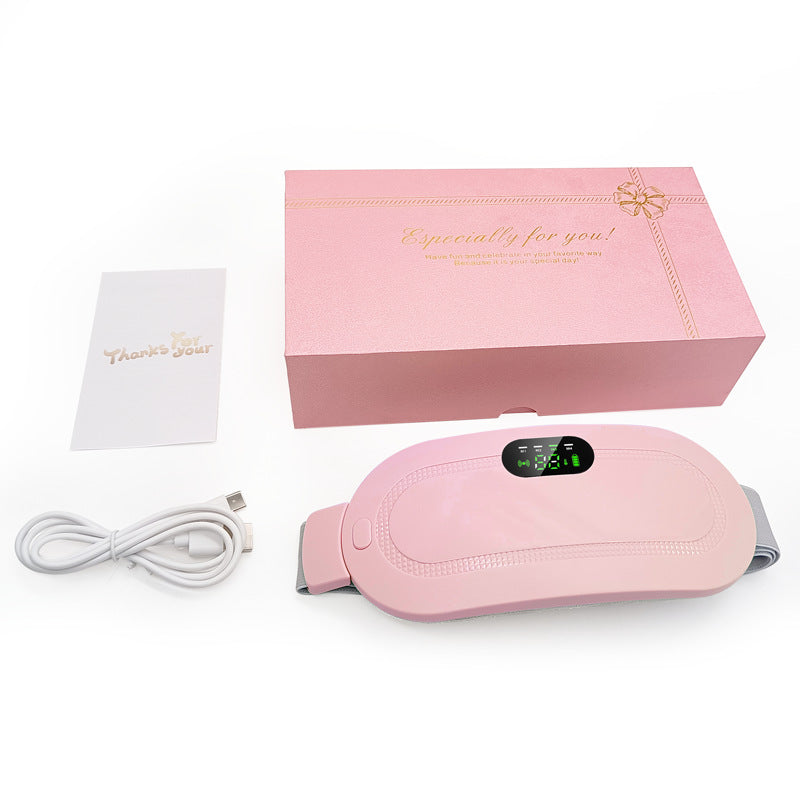 Portable Period Pain Relief Belt with Heat & Massage
